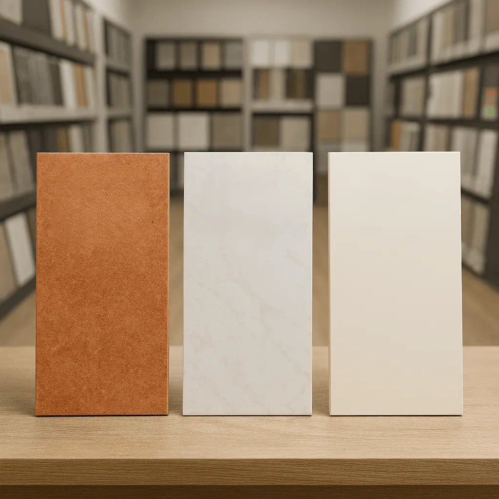 تفاوت سرامیک خاک قرمز با خاک سفید و پرسلان؛ فریب رنگ‌ها را نخورید!